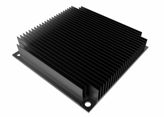 6005 Zwarte Geanodiseerde Uitgedreven Heatsink-Profielen voor Audiomateriaal