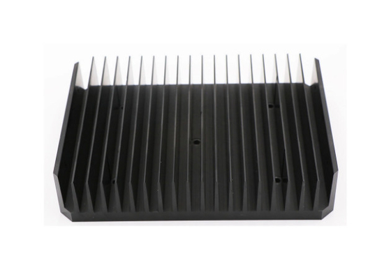 Zwart Geanodiseerd 6060 de Uitdrijvingsprofielen T66 van Aluminiumheatsink