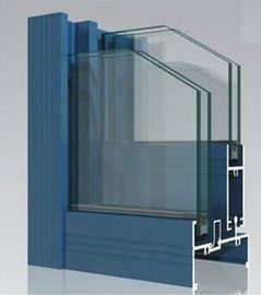 Poeder Geschilderde 6063-T5-de Uitdrijvingsprofielen van het Aluminiumvenster met het onttrekken