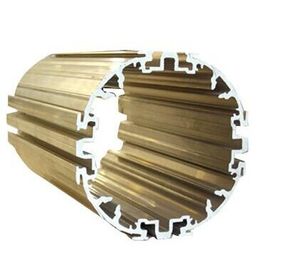 Het poeder schilderde Industriële Uitgedreven Aluminiumprofielen, 6063-T5 Elektromechanisch Shell