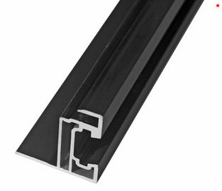 Het zwarte Kader van het Aluminiumzonnepaneel, de Profielen van de Aluminiumuitdrijving