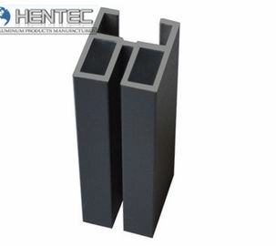 PVDF-de Profielen van de Aluminiumuitdrijving voor Schuifdeur, met het Gebeëindigde Machinaal bewerken